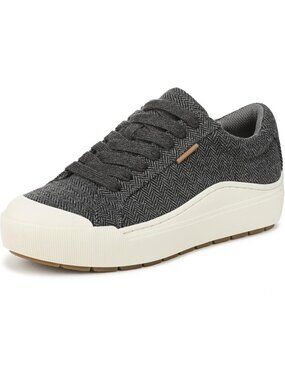 Women's Gray Comfortable Boot Slip On Fashion Sneaker Lace Up Casual Shoe